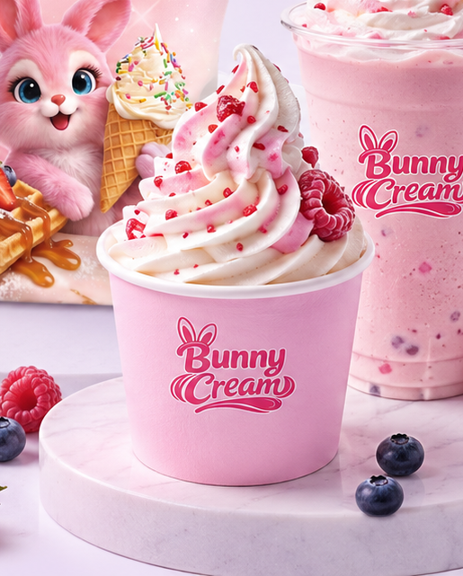 Мягкое кремообразное мороженое Bunny Cream